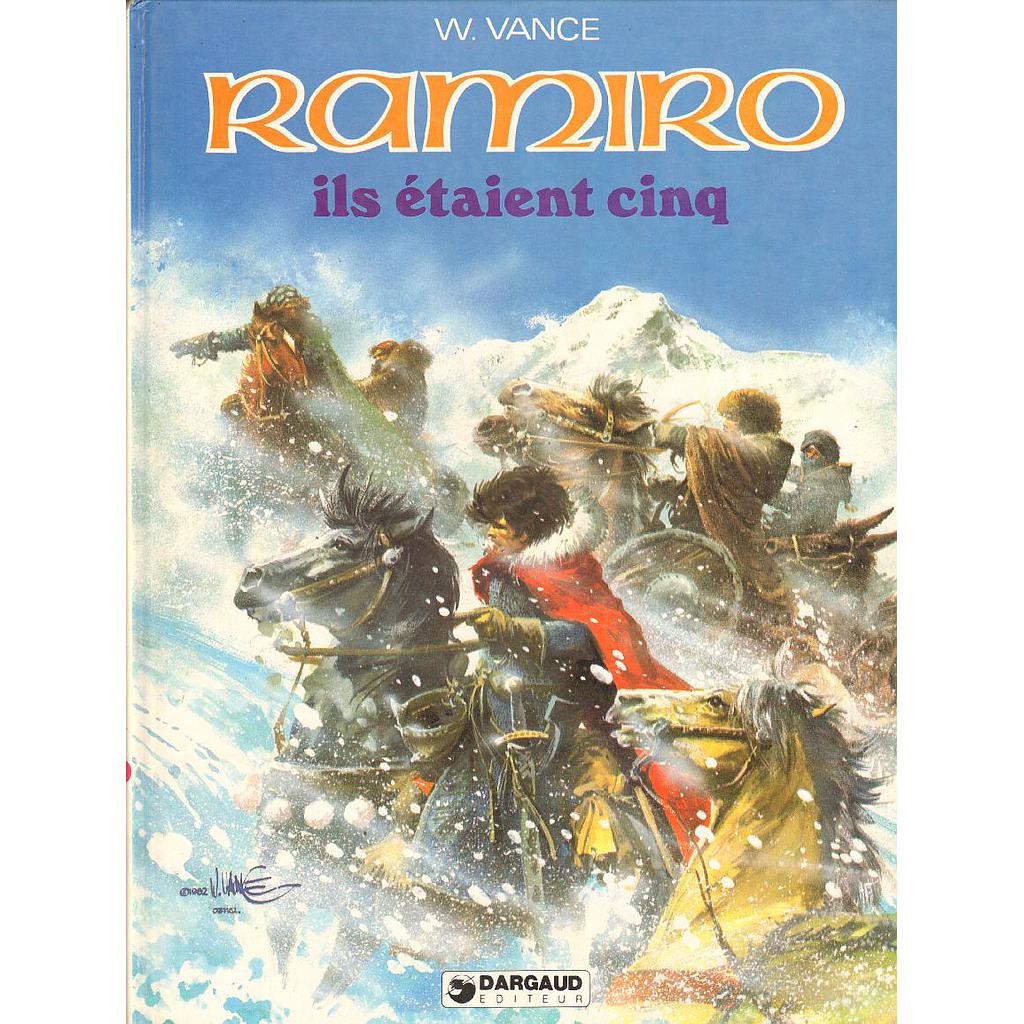 Ramiro - EO T07 - Ils étaient cinq : le trésor des Wisigoths 1