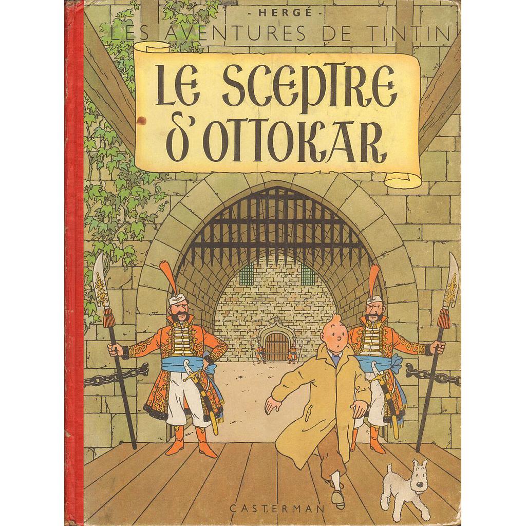 Les Aventures de Tintin - Rééd1953 coul T08 - Le sceptre d'Ottokar