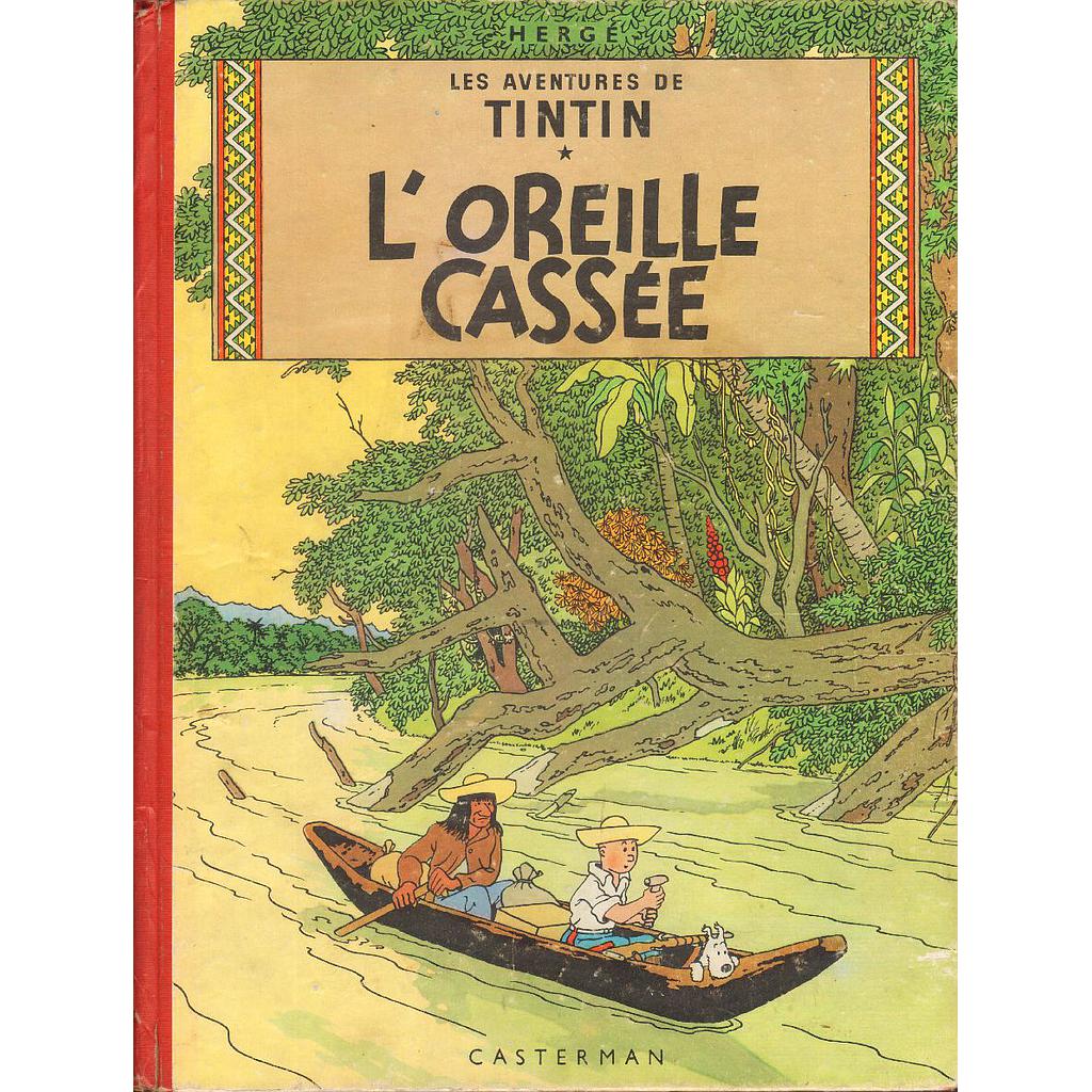 Les Aventures de Tintin - Rééd1954 coul T06 - L'oreille cassée