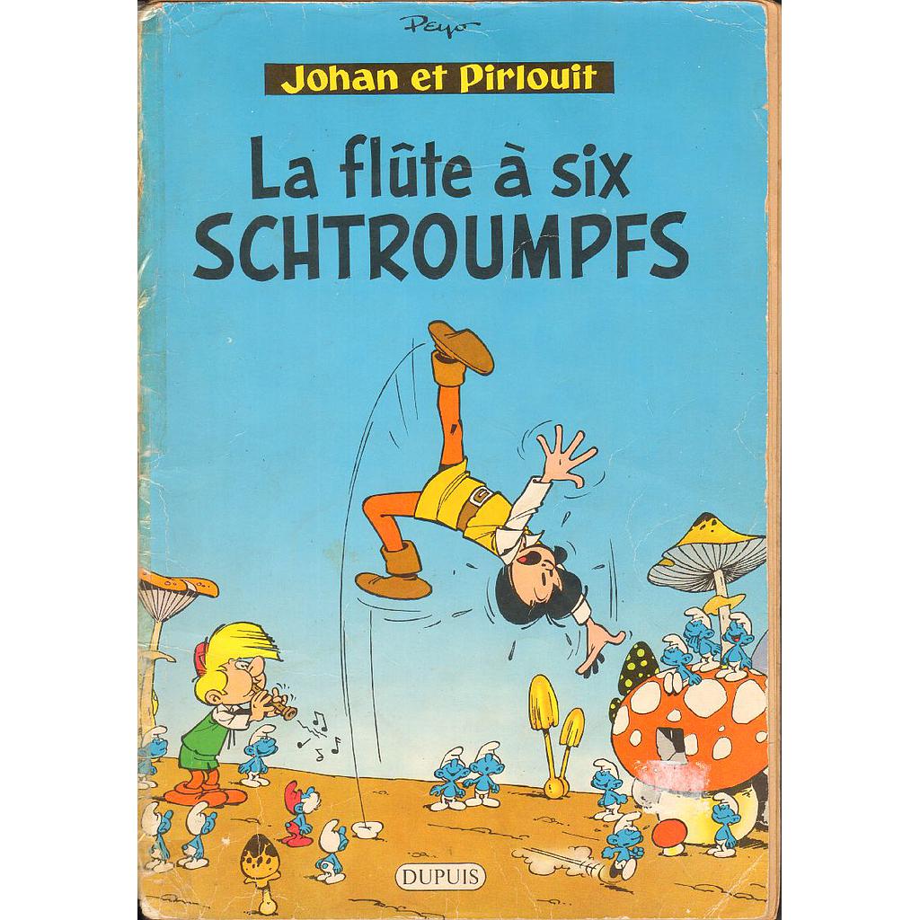 Johan & Pirlouit - EO T09 - La flûte à six schtroumpfs
