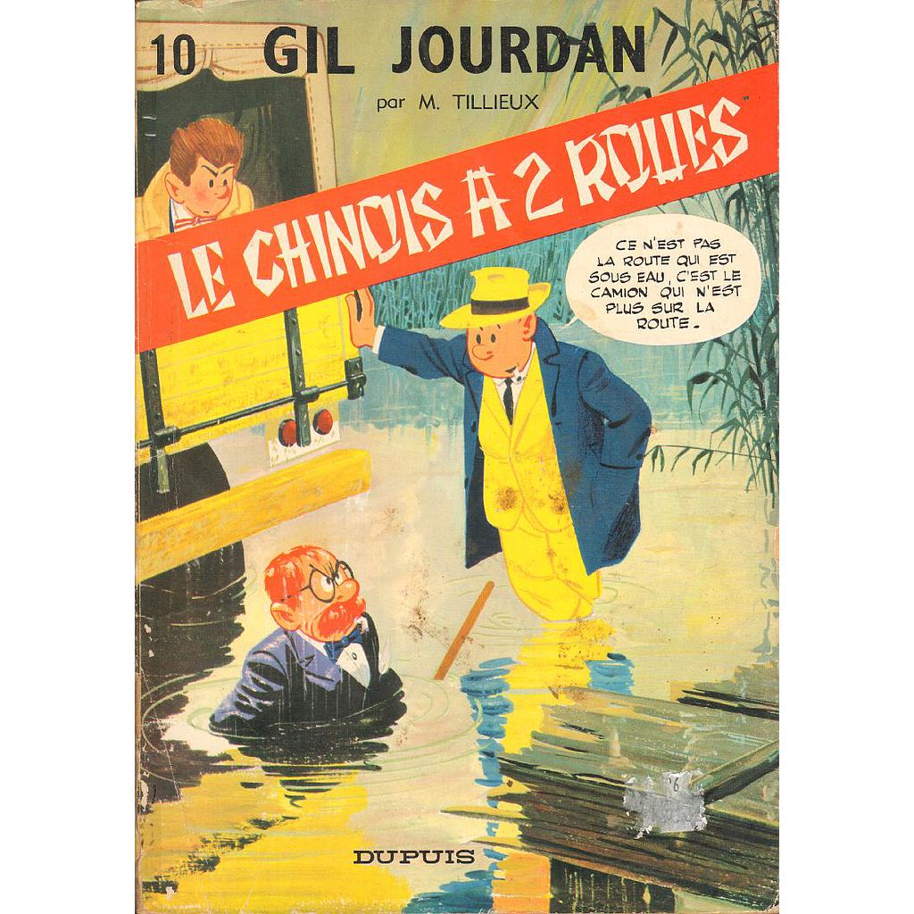 Gil Jourdan - EO T10 - Le Chinois à deux roues