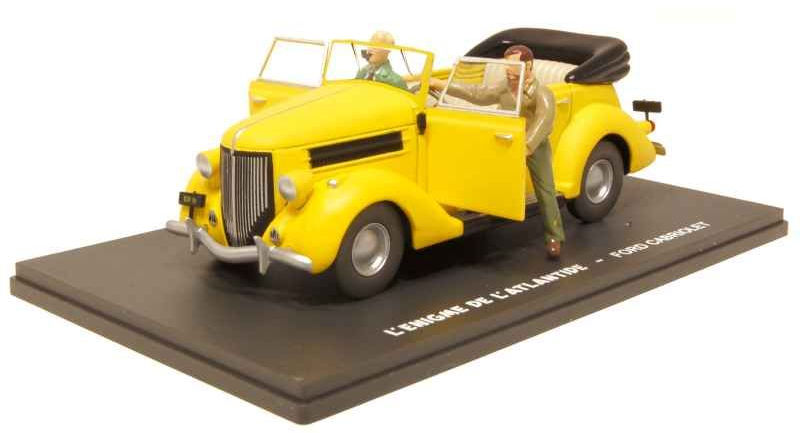 Voiture Blake & Mortimer 1/43 #001 - Ford cabriolet - L'énigme de l'Atlantide