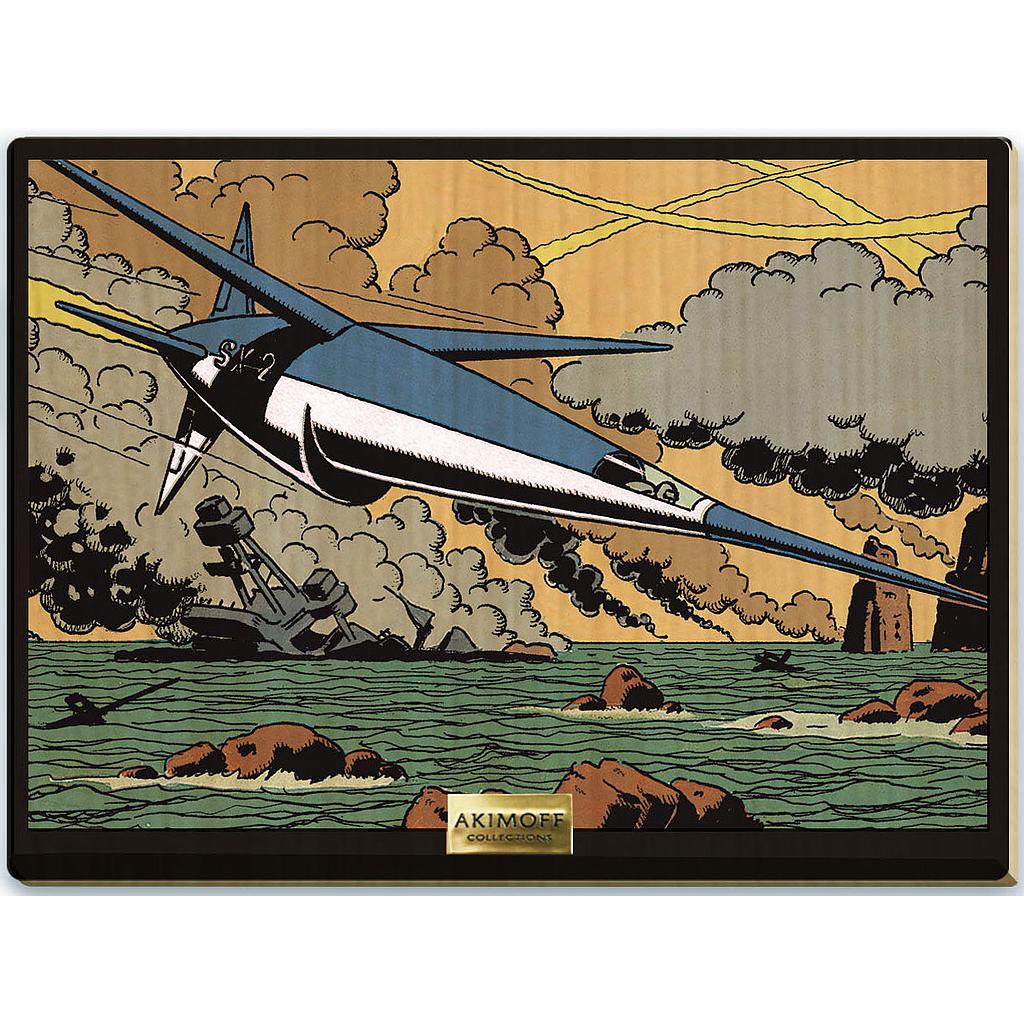 Tableau en bois Blake & Mortimer - L'espadon SX1