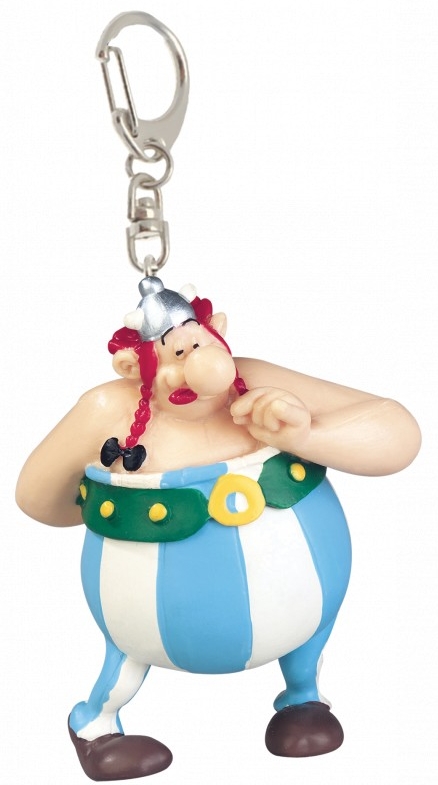 Porte-clé PVC Astérix - Obélix amoureux