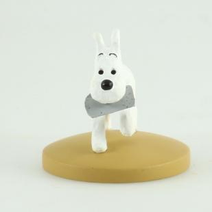 Tintin Figurine résine #071 - Anc série - Milou ramène la lettre