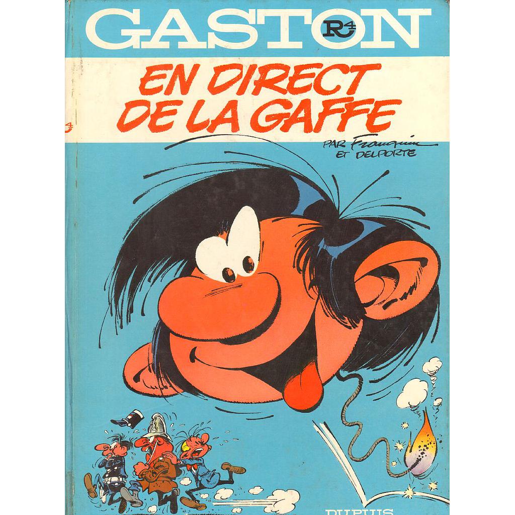 Gaston Lagaffe - EO R4 - En direct de la gaffe