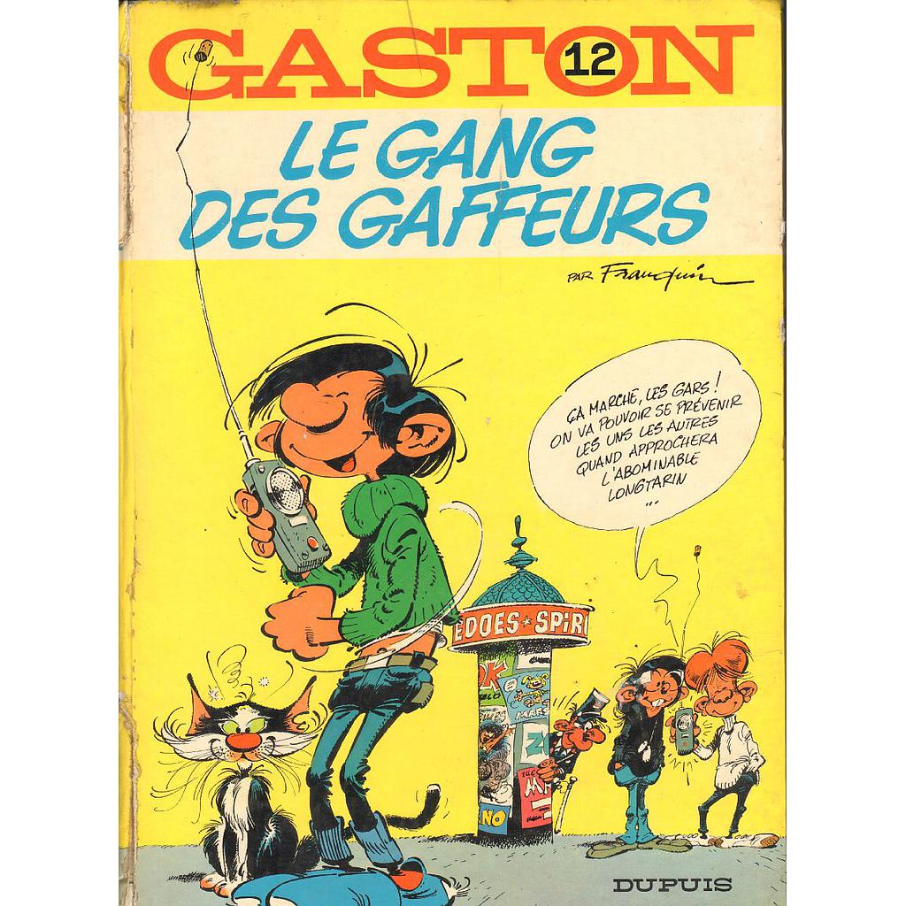 Gaston Lagaffe - EO T12 - Le gang des gaffeurs
