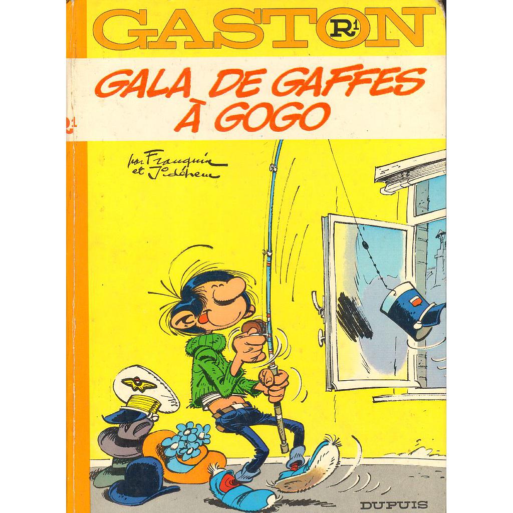 Gaston Lagaffe - EO R1 - Gala de gaffes à gogo