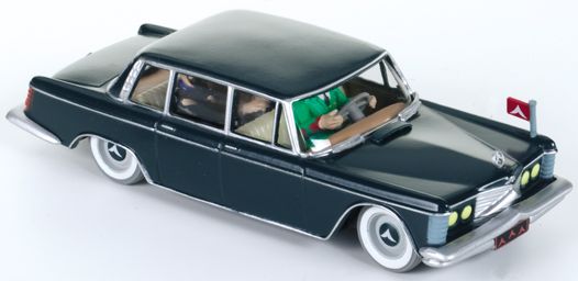 Voiture Tintin 1/43è #011 – La limousine gouvernementale Mercedes 600 / ZIL 114 "Tintin et les Picaros" (1976)