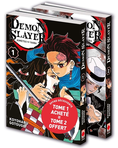 DEMON SLAYER - PACK DECOUVERTE T01 & T02