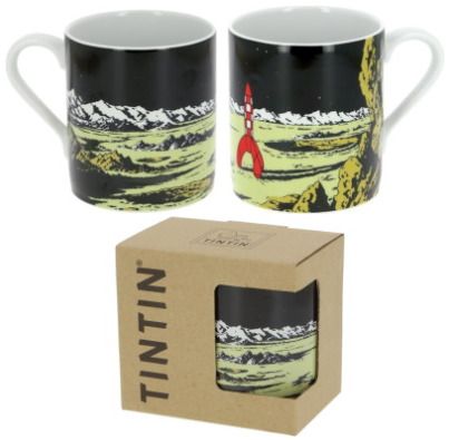 Mug Tintin – Lune / fusée