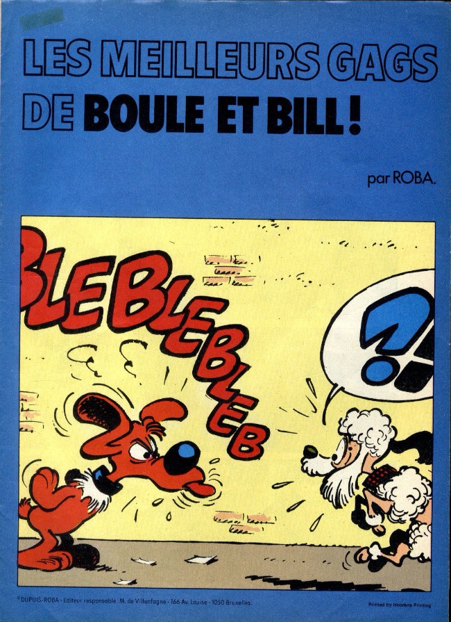 Boule & Bill – EO HS – Les meilleurs gags de Boule et Bill