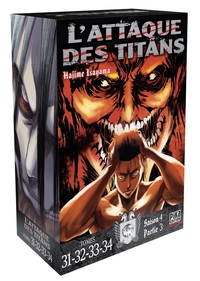 L'attaque des titans - Coffret T31 à T34