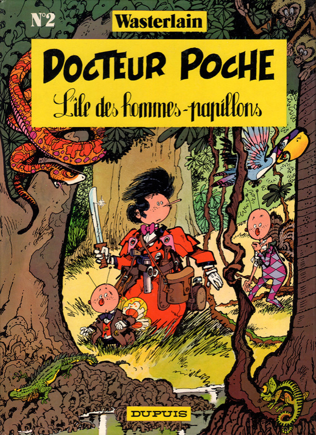 Docteur Poche - EO T02 - L'île des hommes-papillons