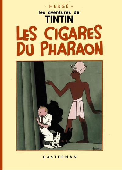 Les Aventures de Tintin - Fac Similé N/B PF T04 - Les cigares du Pharaon