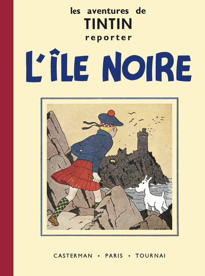 Les Aventures de Tintin - Fac Similé N/B PF T07 - L'île noire