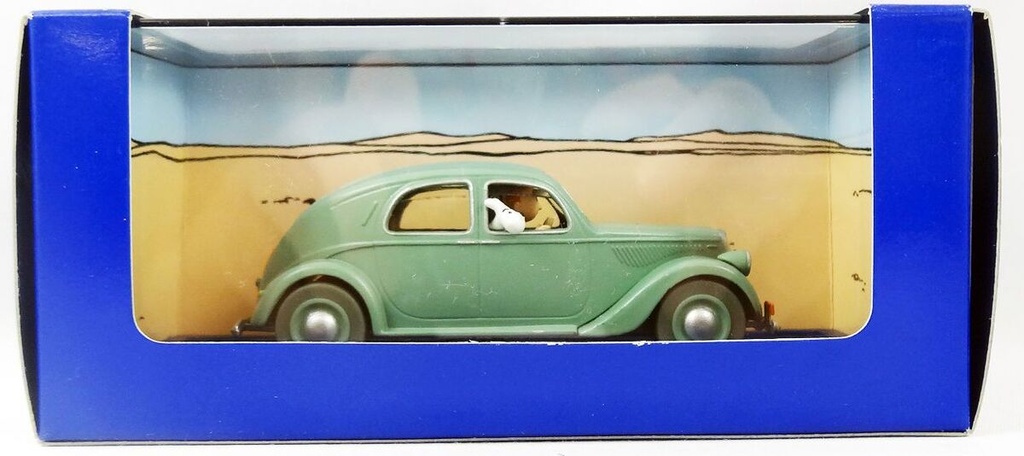 Voiture Tintin 1/43è #020 – La Lancia Aprilia de l'Emir "Au pays de l'or noir" (1950)