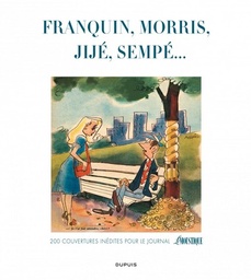 LES COUVERTURES DE MOUSTIQUE - TOME 0 - FRANQUIN, MORRIS, JIJE, SEMPE... 200 COUVERTURES INEDITES PO