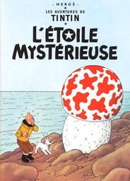 CP Hergé Couv Les aventures de Tintin T10 - L'étoile mystérieuse