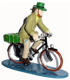 Figurine métal Blake & Mortimer - Mortimer à vélo (Pixi)