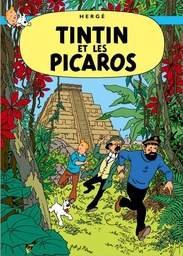 CP Hergé Couv Les aventures de Tintin T23 - Tintin et les Picaros