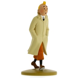 Tintin Figurine résine #001 - Tintin en trench-coat