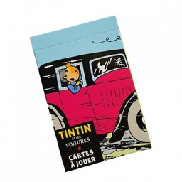 Tintin Cartes à jouer - Les voitures