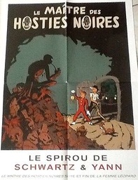 Affiche Spirou & Fantasio - Le maître des hosties noires