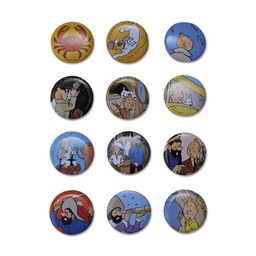 Tintin Badges métal - divers