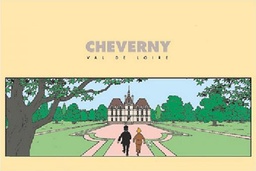 CP Hergé - Tintin au château de Cheverny