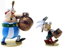 Figurine métal Astérix - La batterie de cuisine (Pixi)