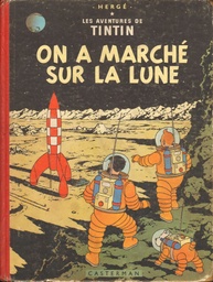 Les Aventures de Tintin - Rééd1963 T17 - On a marché sur la lune
