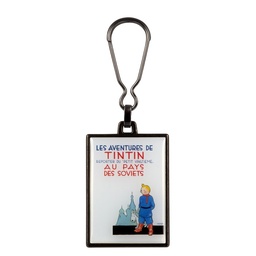 Tintin Porte-clé métal - Couverture T01 Soviets