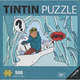 Tintin – Puzzle 500 pces « Tintin au Tibet - La grotte »