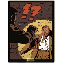 Tableau en bois Blake & Mortimer - T10 L'affaire du collier - Mortimer !?