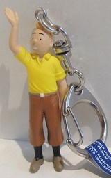 Tintin Porte-clé PVC – Tintin salue (6 cm)