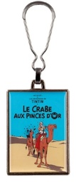 Tintin Porte-clé métal - Couverture T09 Le crabe aux pinces d'or