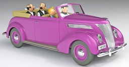 Voiture Tintin 1/24è #065 Le cabriolet des Dupondt / Le sceptre d'Ottokar