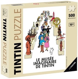 Tintin – Puzzle 500 pces « Le musée imaginaire de Tintin »