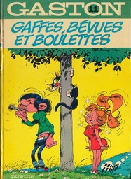 Gaston - Rééd1974  T11 - Gaffes, bévues et boulettes