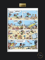 Sérigraphie Gaston Lagaffe /19 - Cerf-Volant